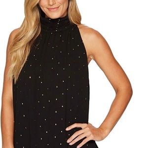 ❤️ Vince Camuto ❤️ Halter Blouse with High neck